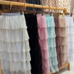 دامن طبقه ای تور🥹
