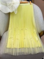 دامن تور پاپیون و مروارید🎀 - Image 3