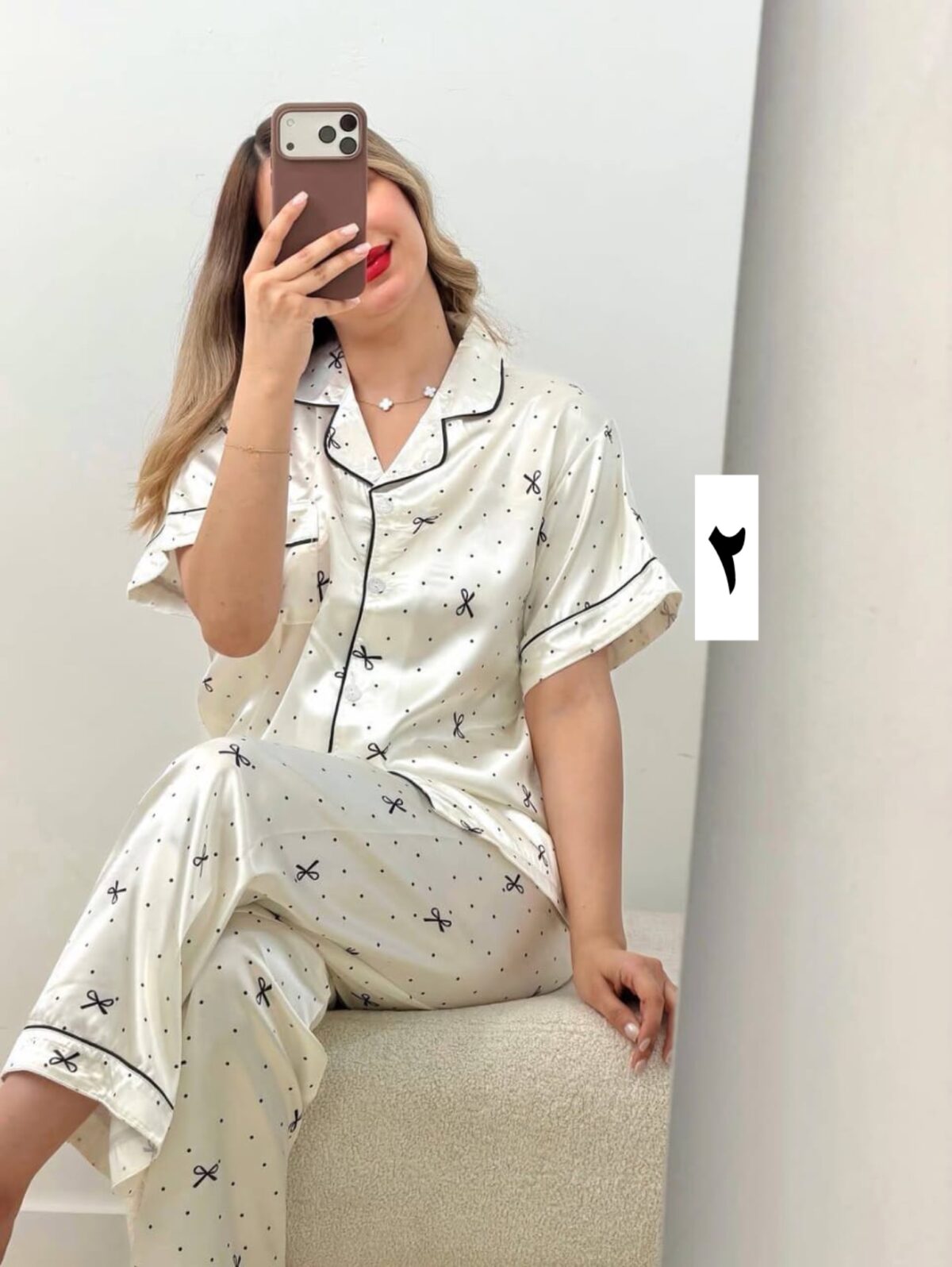ست ساتن باکیفیت😍 - Image 3